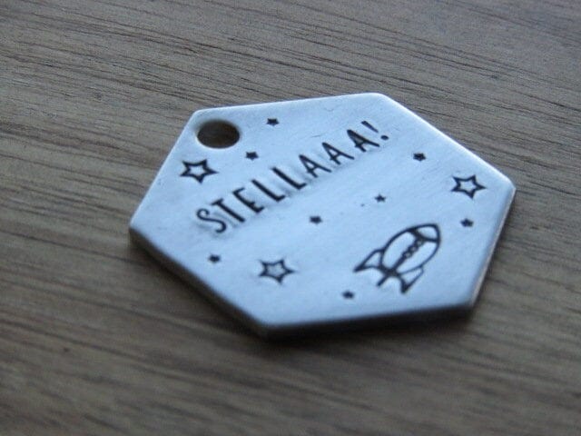 Native Wolf Pet Tags STELLAAA