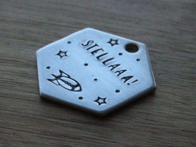 Native Wolf Pet Tags STELLAAA