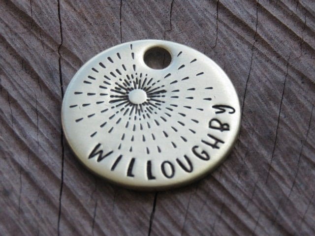 Native Wolf Pet Tags WILLOUGHBY