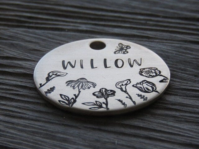 Native Wolf Pet Tags WILLOW