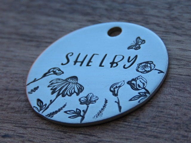 Native Wolf Pet Tags WILLOW