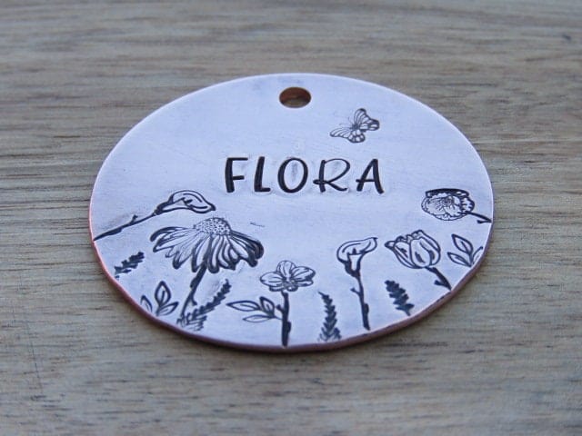 Native Wolf Pet Tags WILLOW