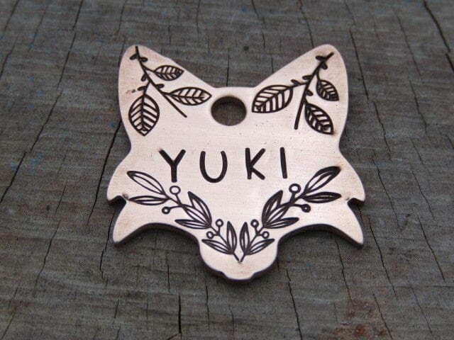 Native Wolf Pet Tags YUKI