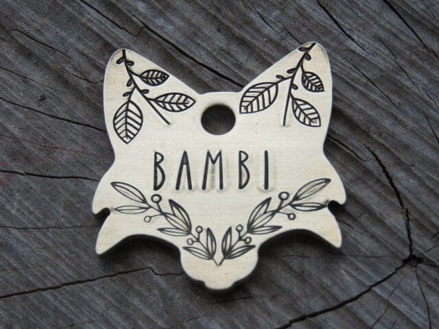 Native Wolf Pet Tags YUKI