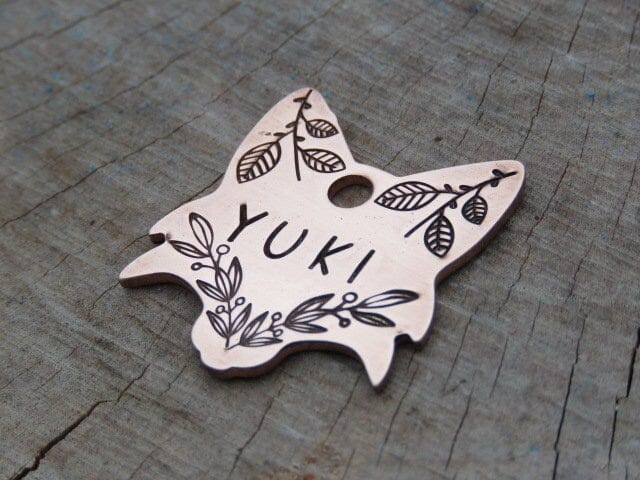 Native Wolf Pet Tags YUKI