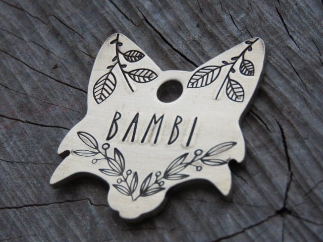 Native Wolf Pet Tags YUKI