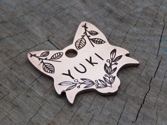 Native Wolf Pet Tags YUKI