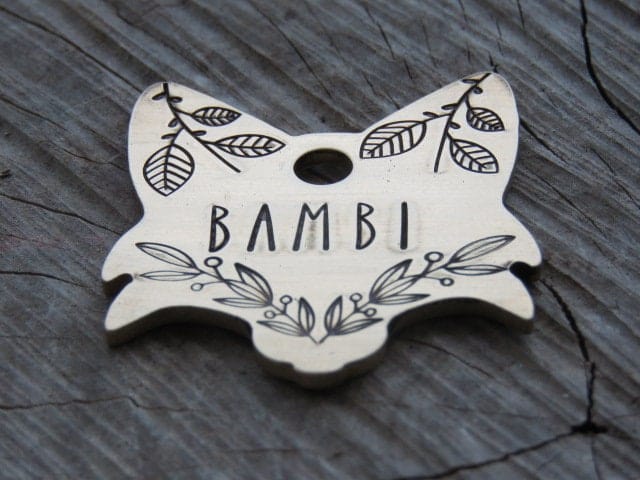 Native Wolf Pet Tags YUKI