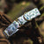 Native Wolf Pet Tags - botanic themed dog collar laid on branch  - collection image